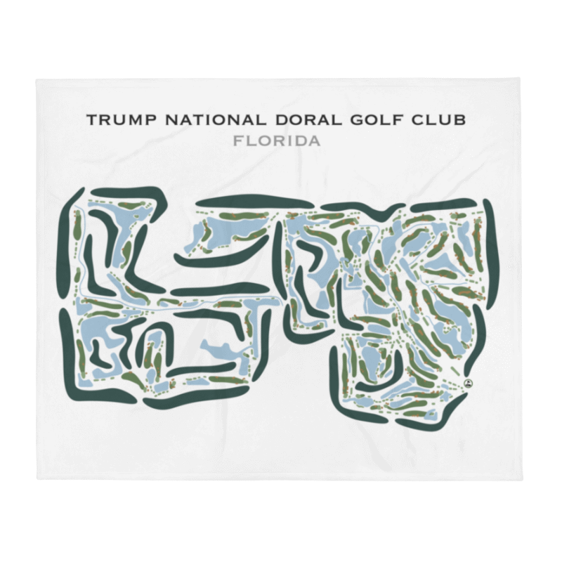 Trump National Doral, Florida - Printed Golf Courses