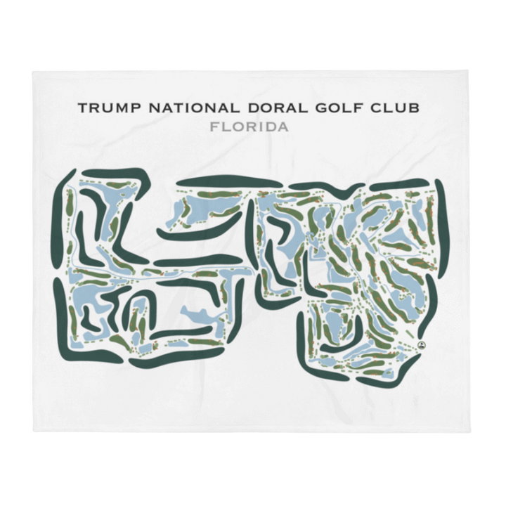 Trump National Doral, Florida - Printed Golf Courses