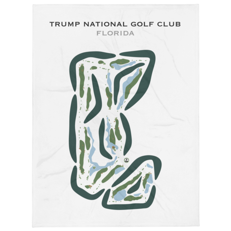 Trump National Golf Club Jupiter, Florida - Printed Golf Courses