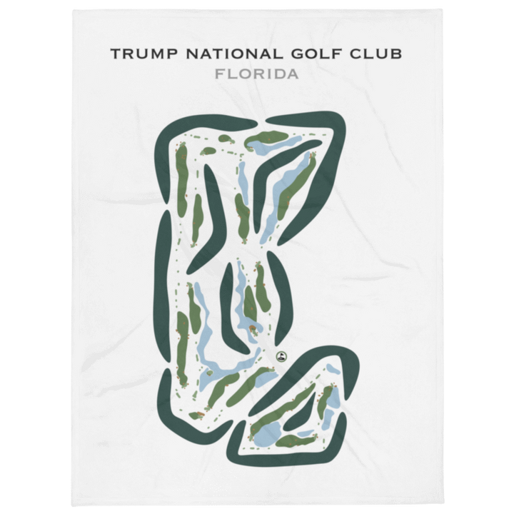 Trump National Golf Club Jupiter, Florida - Printed Golf Courses