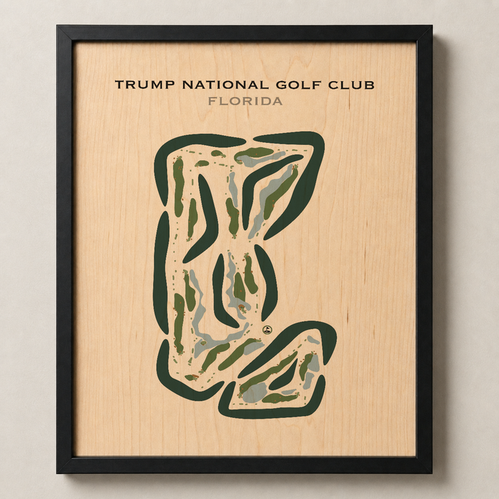 Trump National Golf Club Jupiter, Florida - Printed Golf Courses