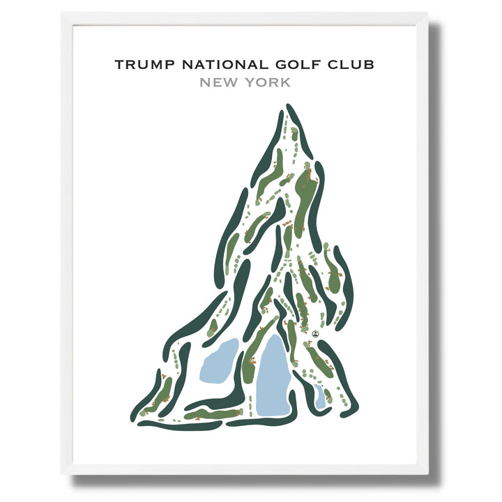 Trump National Golf Club, New York - Printed Golf Course