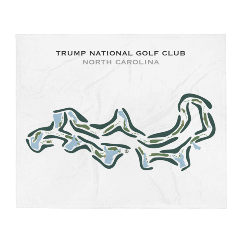 Trump National Golf Club, North Carolina - Printed Golf Course