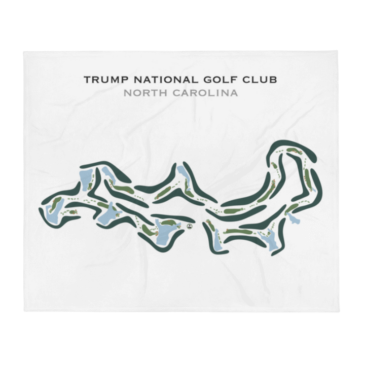 Trump National Golf Club, North Carolina - Printed Golf Course