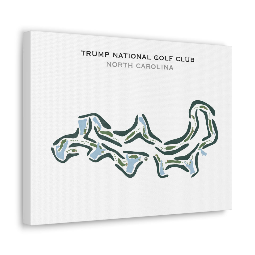 Trump National Golf Club, North Carolina - Printed Golf Course