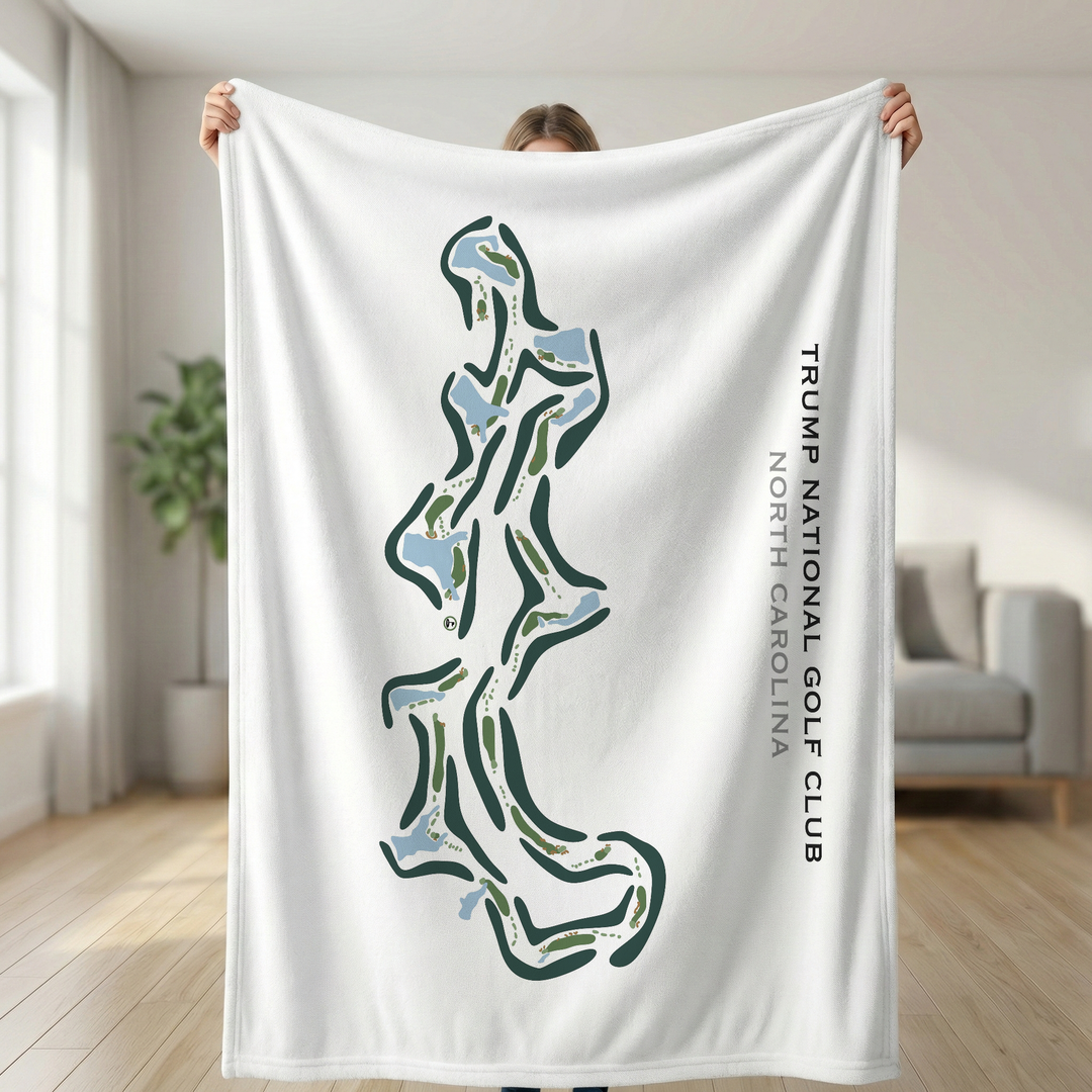 Trump National Golf Club, North Carolina - Printed Golf Course