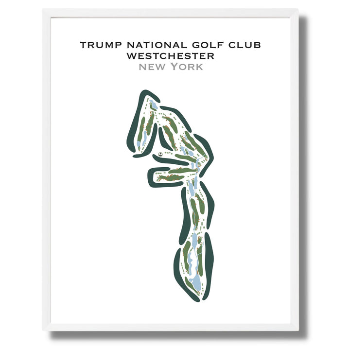 Trump National Golf Club Westchester, New York - Printed Golf Courses