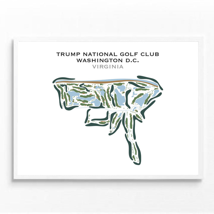 Trump National Golf Club, Washington DC, Virginia - Printed Golf Courses