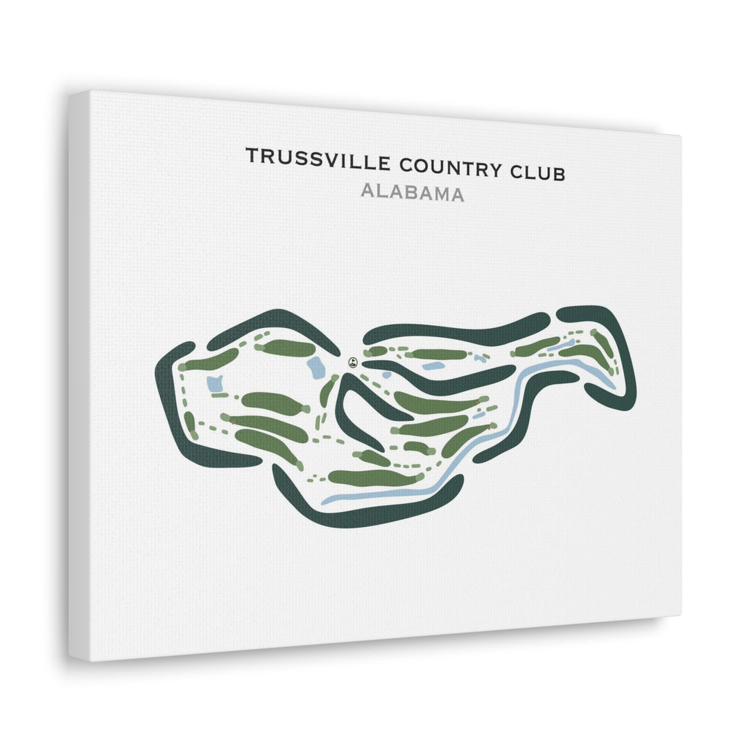 Trussville Country Club, Alabama - Printed Golf Courses