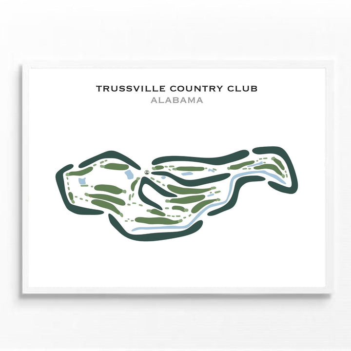 Trussville Country Club, Alabama - Printed Golf Courses