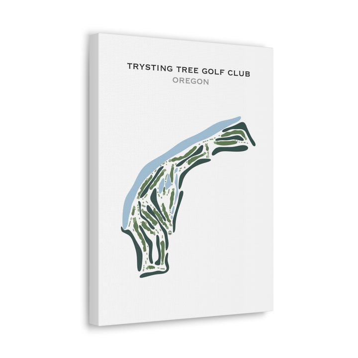 Trysting Tree Golf Club, Oregon - Printed Golf Course