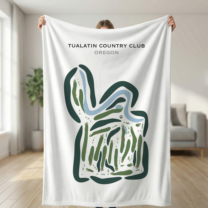 Tualatin Country Club, Oregon - Printed Golf Courses