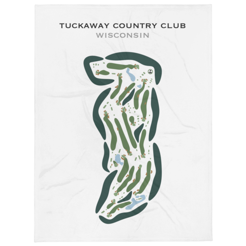 Tuckaway Country Club, Wisconsin - Printed Golf Courses