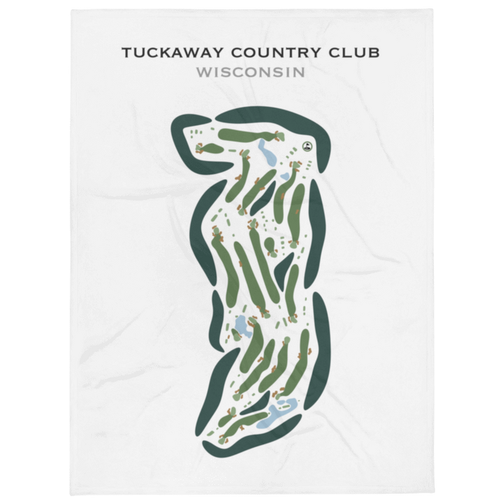 Tuckaway Country Club, Wisconsin - Printed Golf Courses