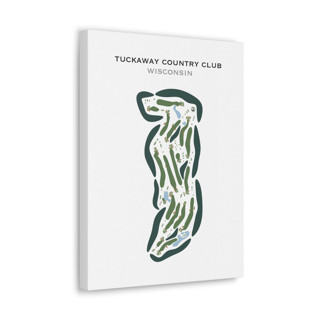 Tuckaway Country Club, Wisconsin - Printed Golf Courses