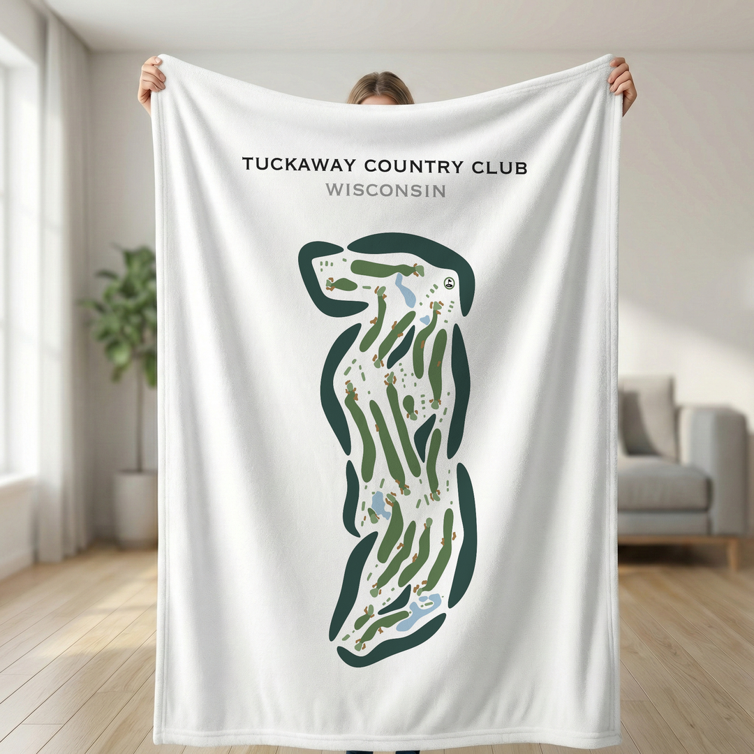 Tuckaway Country Club, Wisconsin - Printed Golf Course