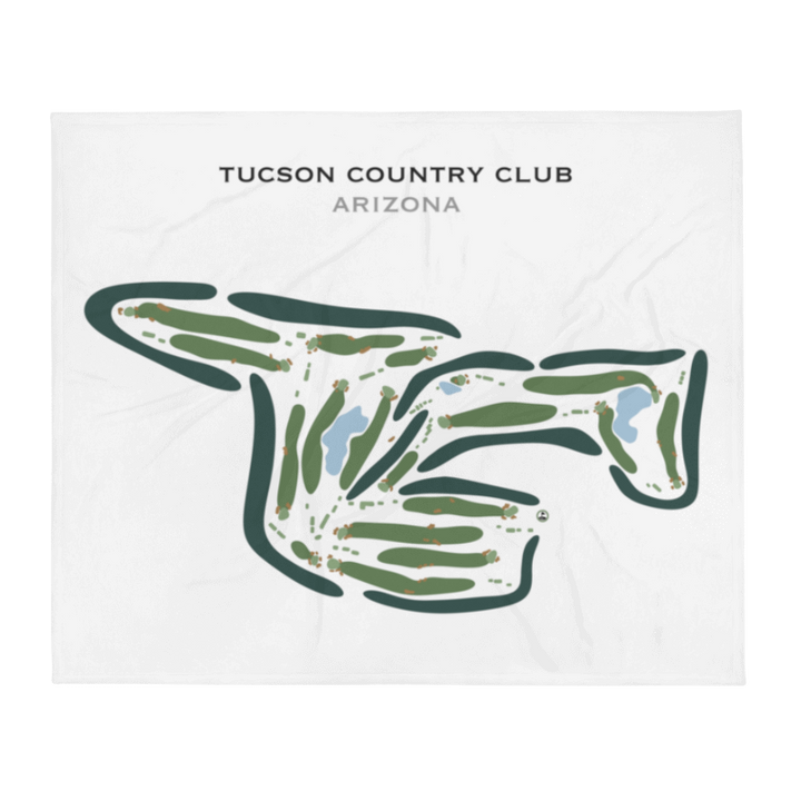 Tucson Country Club, Arizona - Printed Golf Courses