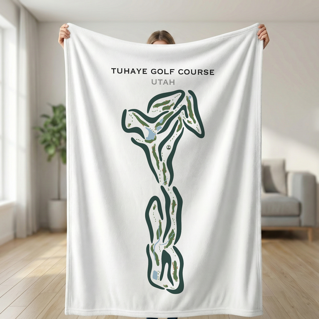 Tuhaye Golf Course, Kamas Utah - Printed Golf Courses