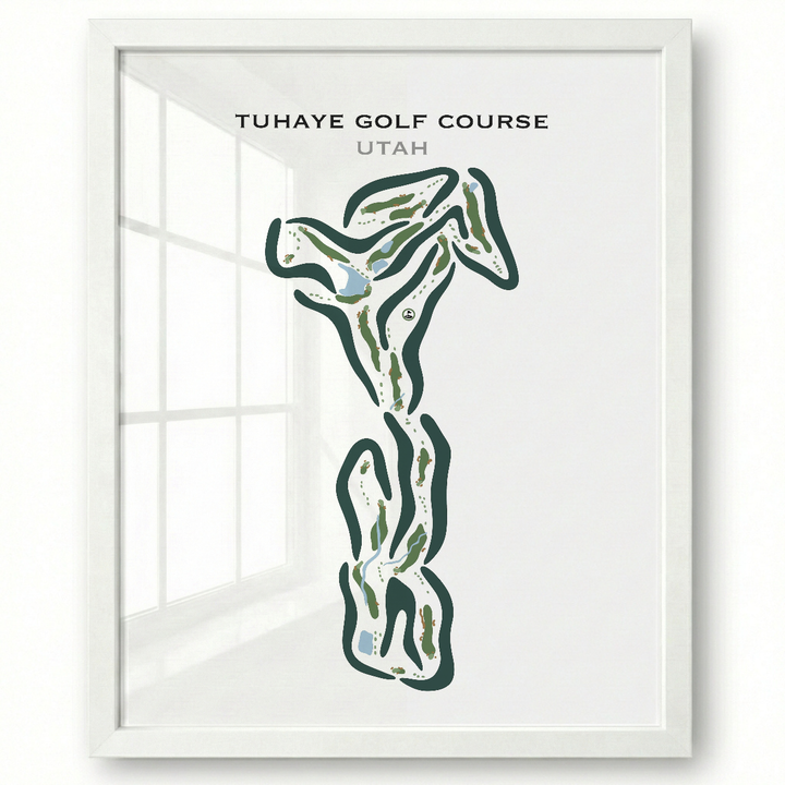 Tuhaye Golf Course, Kamas Utah - Printed Golf Courses