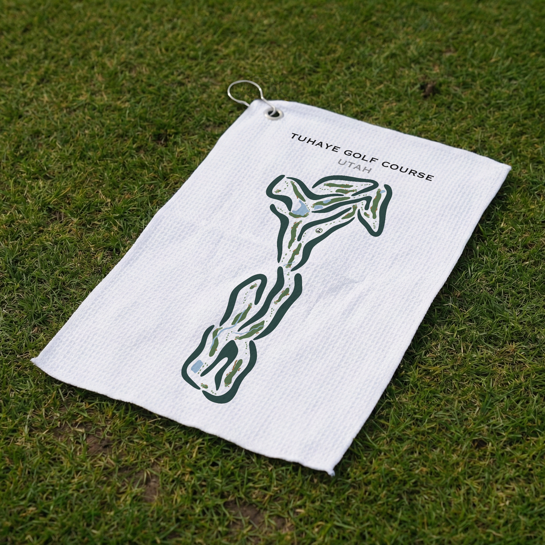 Tuhaye Golf Course, Kamas Utah - Printed Golf Courses