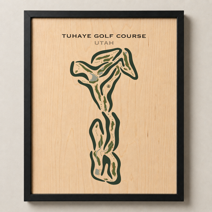 Tuhaye Golf Course, Kamas Utah - Printed Golf Courses