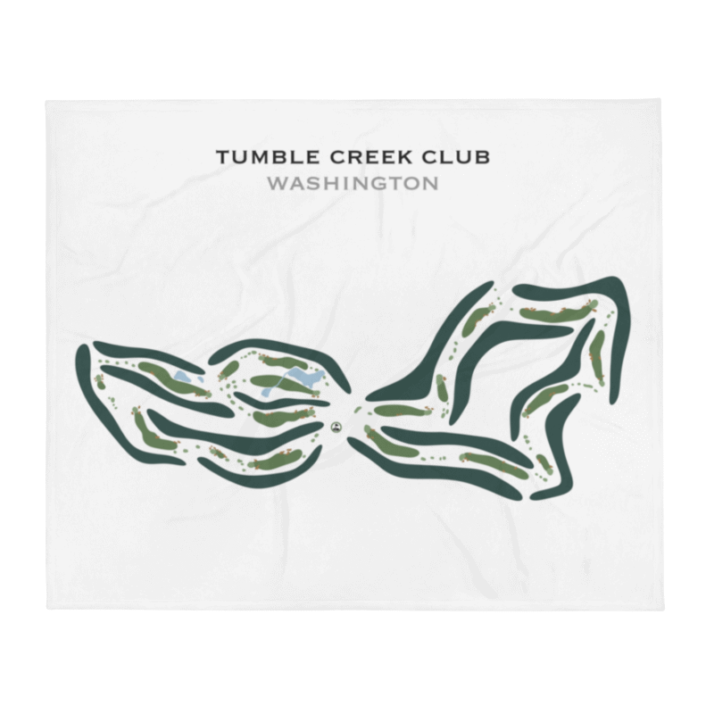 Tumble Creek Club, Washington - Printed Golf Course