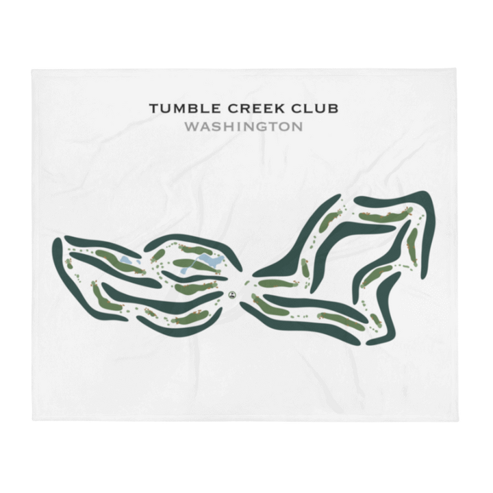 Tumble Creek Club, Washington - Printed Golf Course