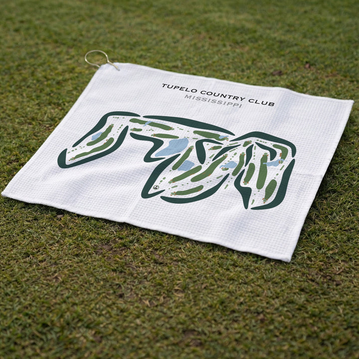 Tupelo Country Club, Mississippi - Printed Golf Courses