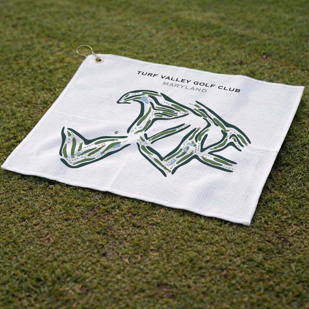Turf Valley Golf Club, Maryland - Printed Golf Courses