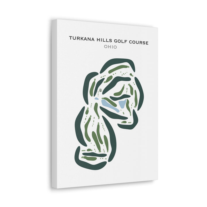 Turkana Hills Golf Course, Ohio - Printed Golf Courses