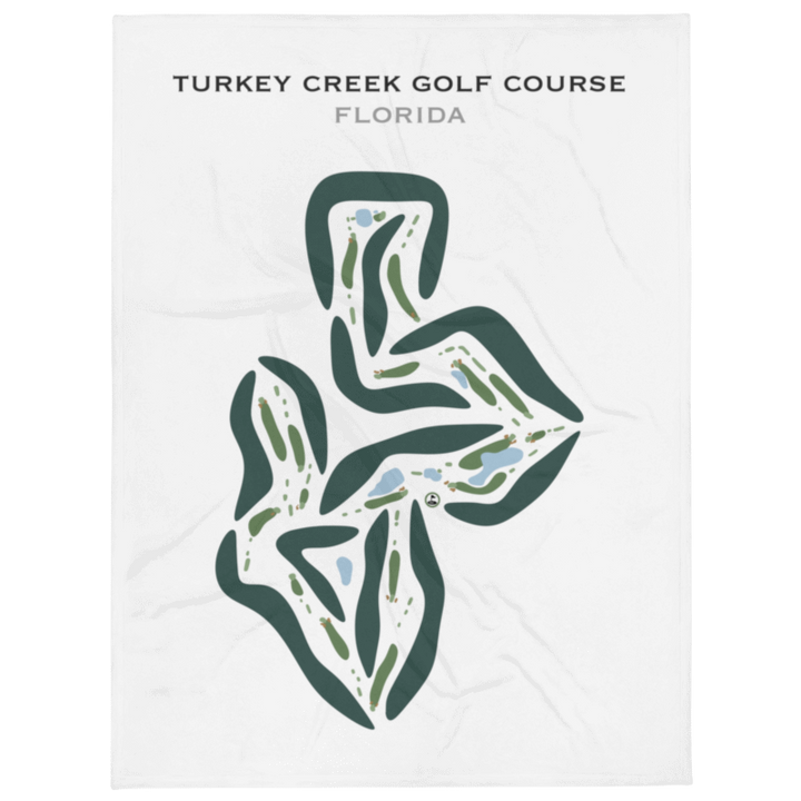 Turkey Creek Golf Course, Florida - Printed Golf Courses
