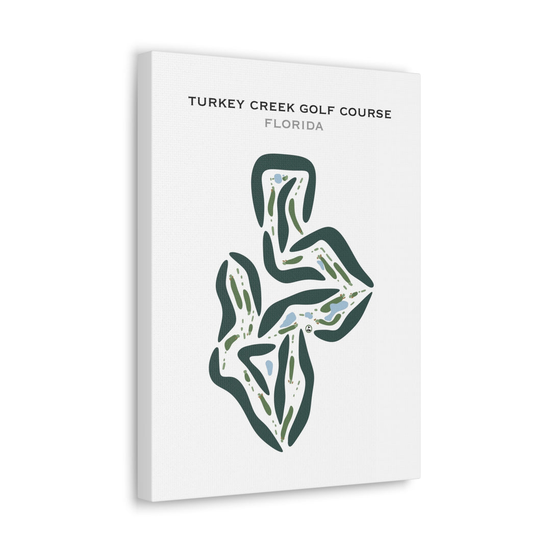 Turkey Creek Golf Course, Florida - Printed Golf Courses