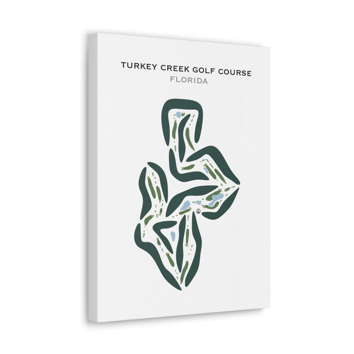 Turkey Creek Golf Course, Florida - Printed Golf Courses