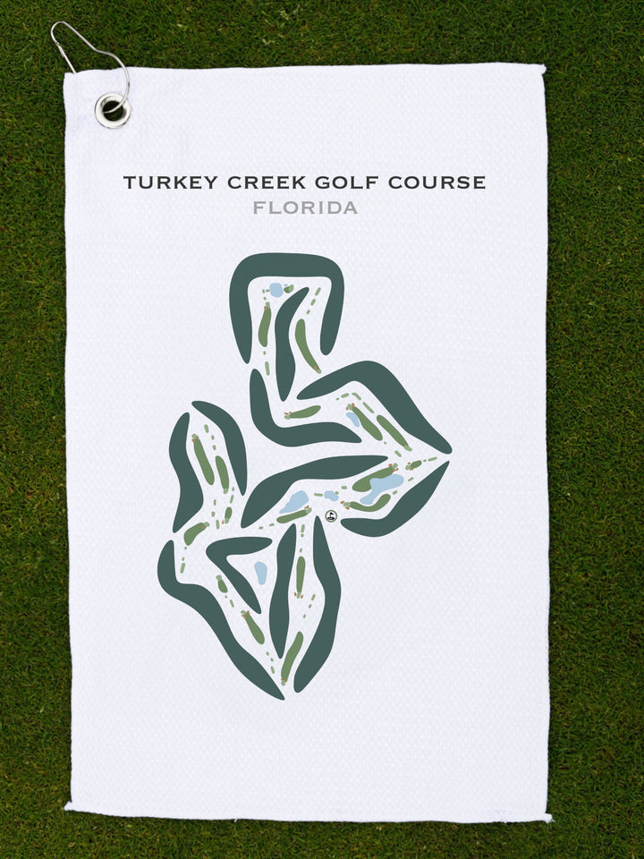 Turkey Creek Golf Course, Florida - Printed Golf Courses