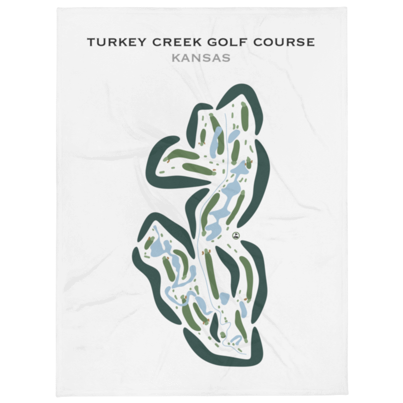 Turkey Creek Golf Course, Kansas - Printed Golf Courses