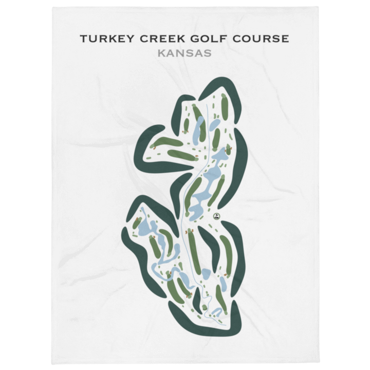 Turkey Creek Golf Course, Kansas - Printed Golf Courses