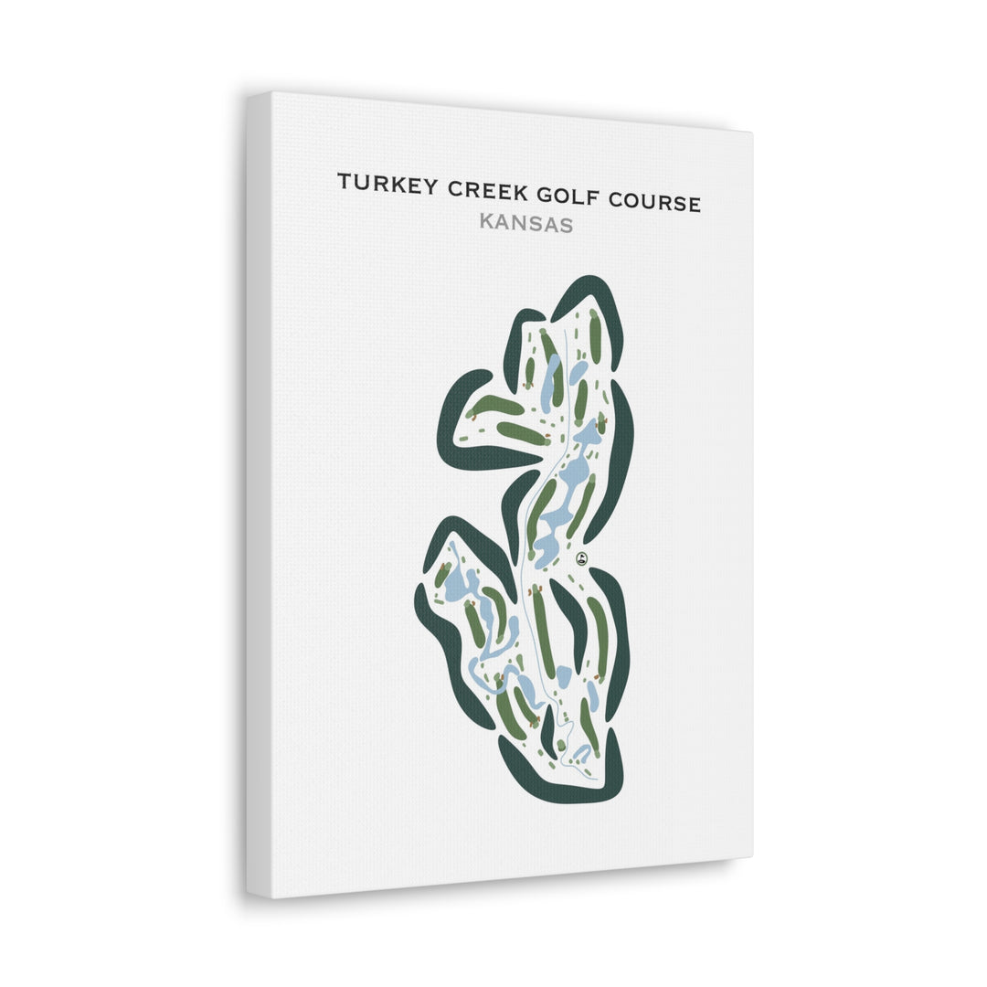 Turkey Creek Golf Course, Kansas - Printed Golf Courses