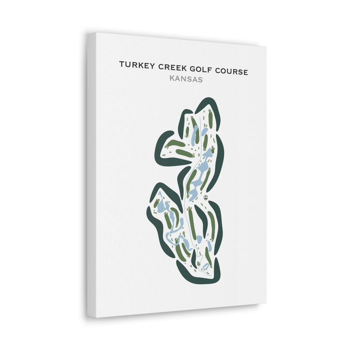 Turkey Creek Golf Course, Kansas - Printed Golf Courses