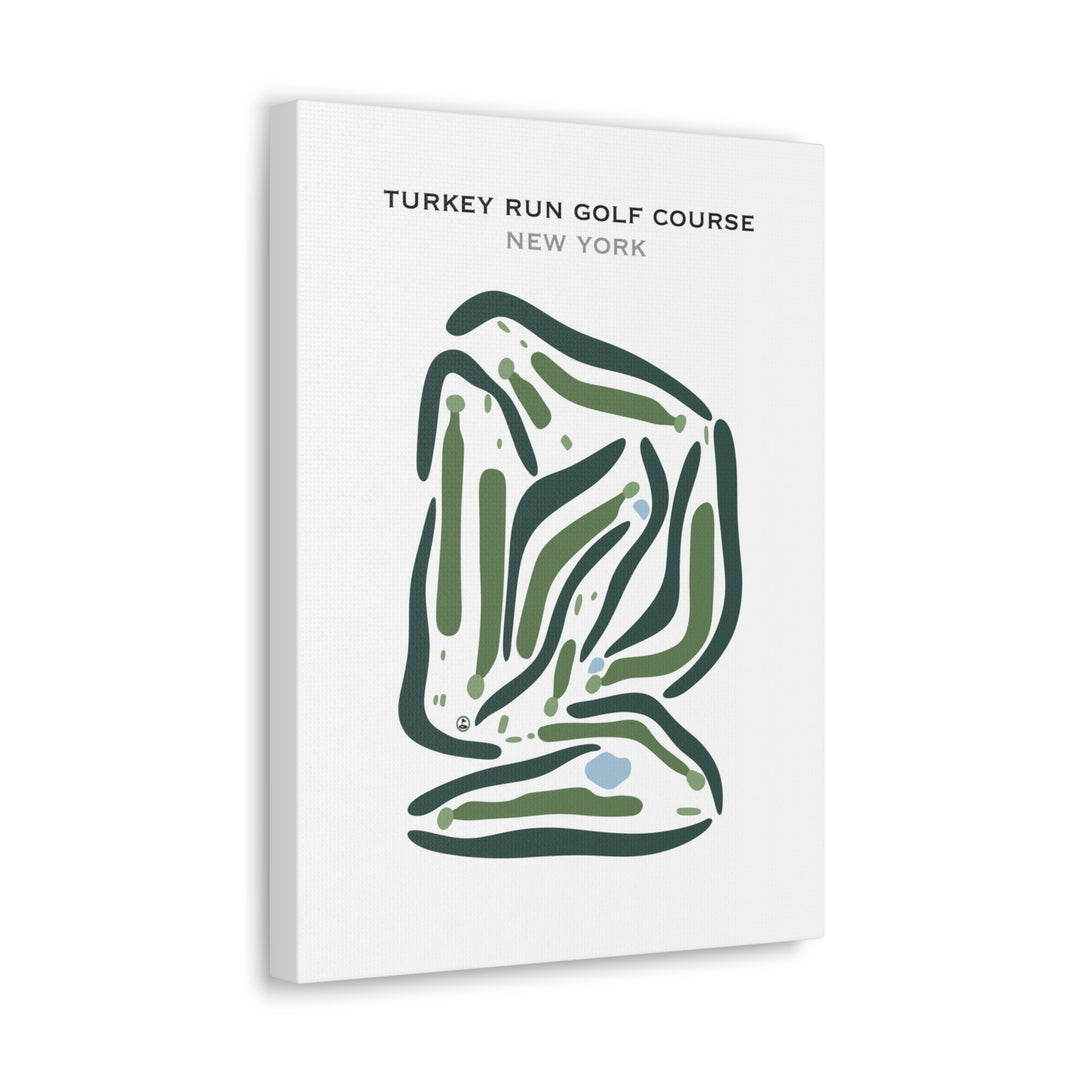 Turkey Run Golf Course, New York - Printed Golf Courses