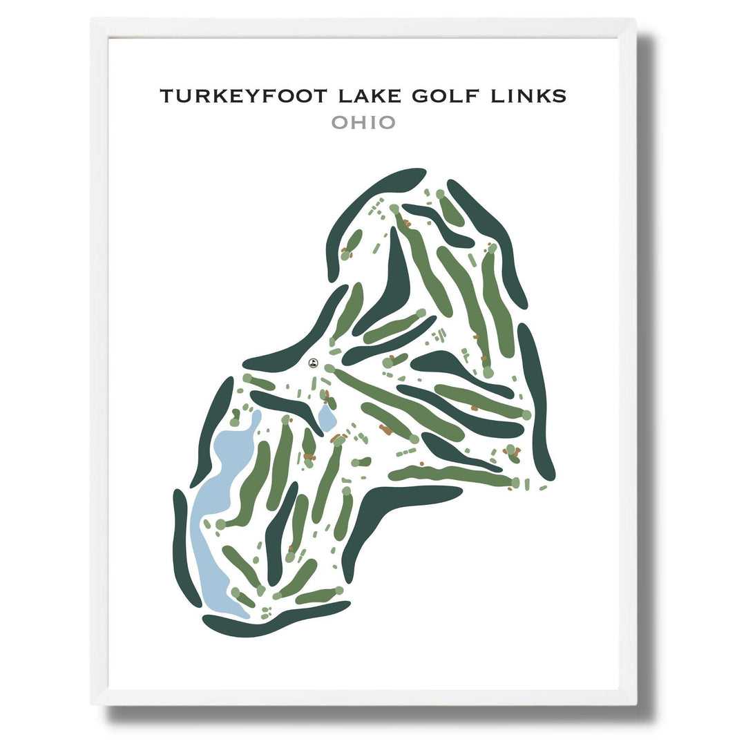 Turkeyfoot Lake Golf Links, Ohio - Golf Course Prints