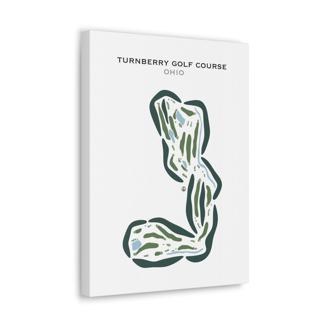 Turnberry Golf Course, Ohio - Printed Golf Courses