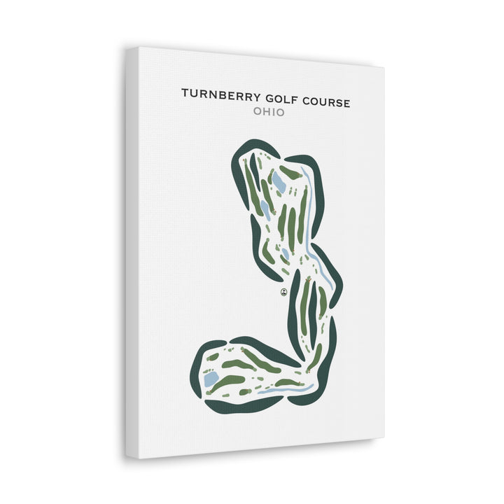 Turnberry Golf Course, Ohio - Printed Golf Courses