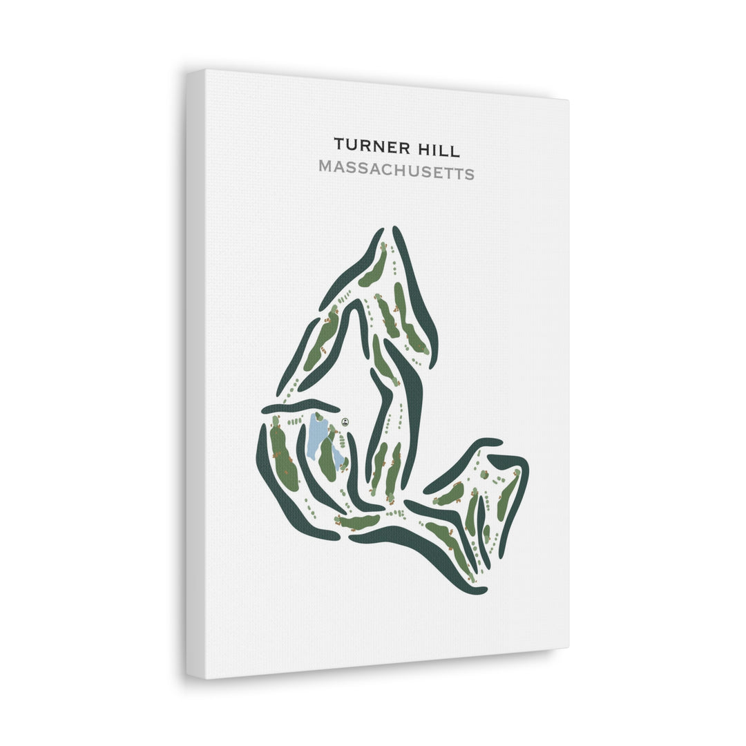 Turner Hill Golf Club, Massachusetts - Printed Golf Courses