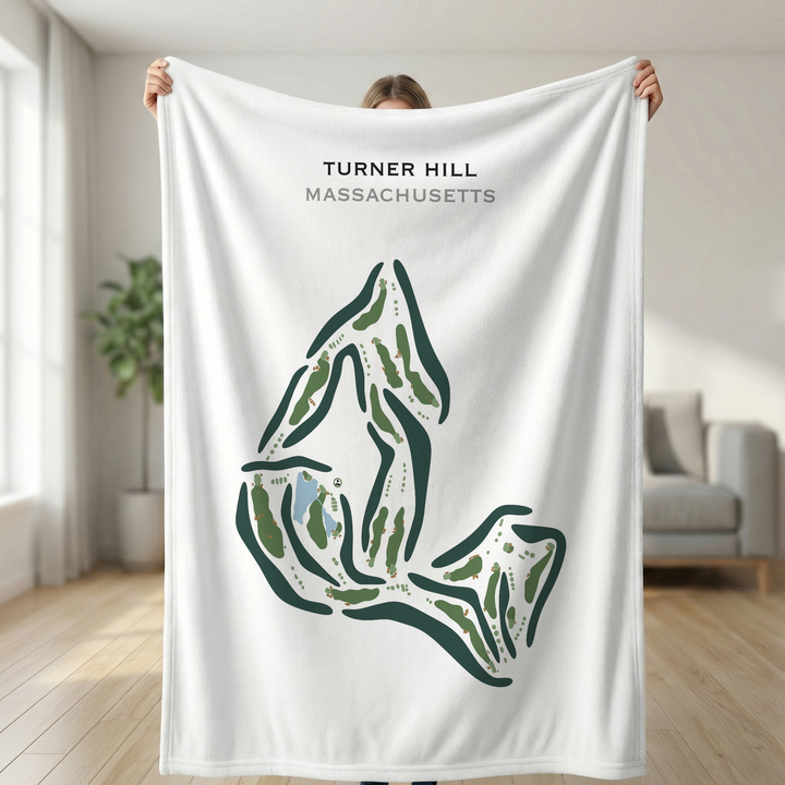 Turner Hill Golf Club, Massachusetts - Printed Golf Courses