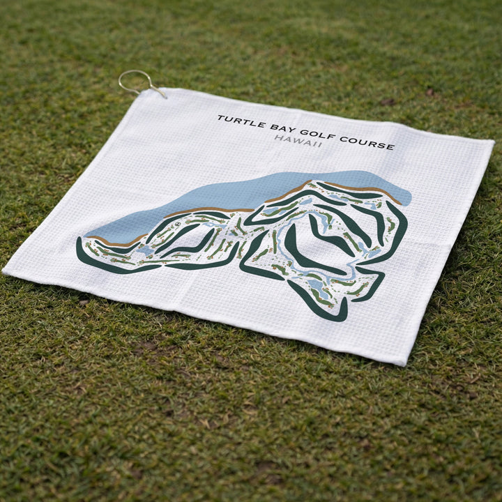 Turtle Bay Resort and Golf Club, Oahu, Hawaii - Printed Golf Courses