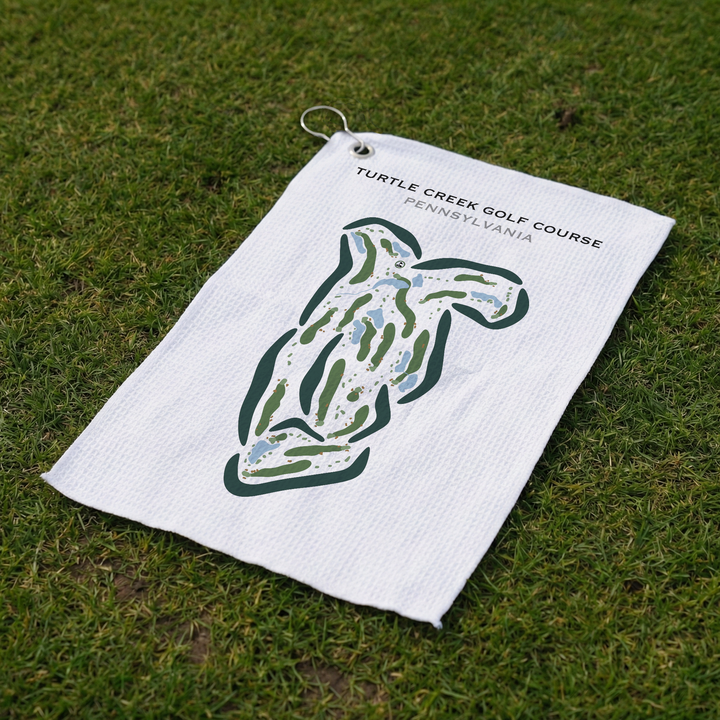 Turtle Creek Golf Course, Pennsylvania - Printed Golf Courses