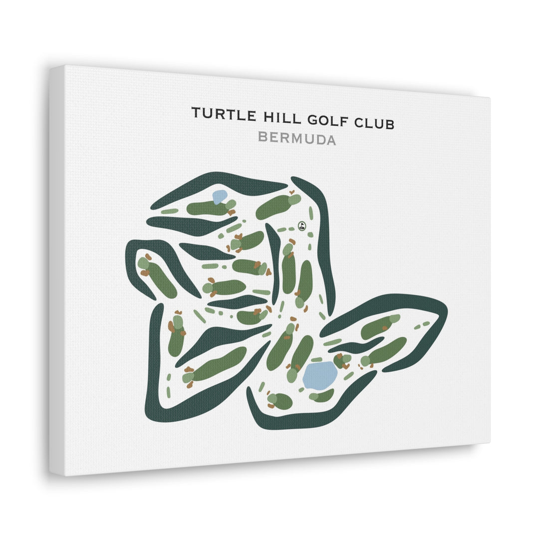 Turtle Hill Golf Club, Bermuda - Printed Golf Courses