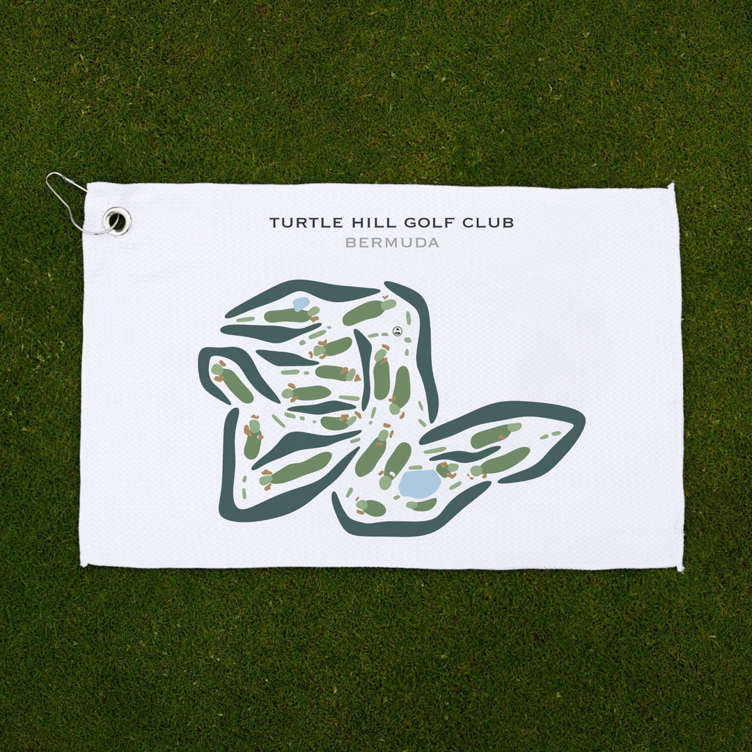 Turtle Hill Golf Club, Bermuda - Printed Golf Courses