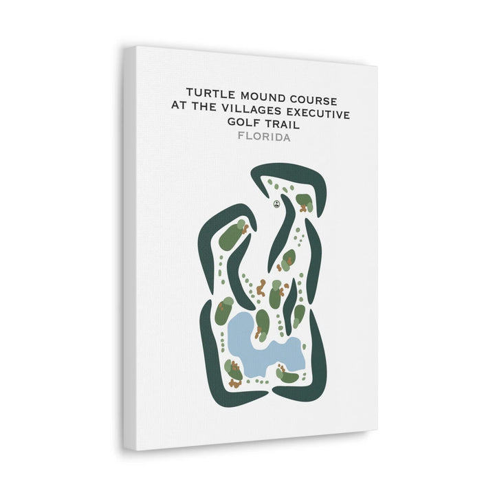 Turtle Mound Course at The Villages Executive Golf Trail, Florida - Printed Golf Courses