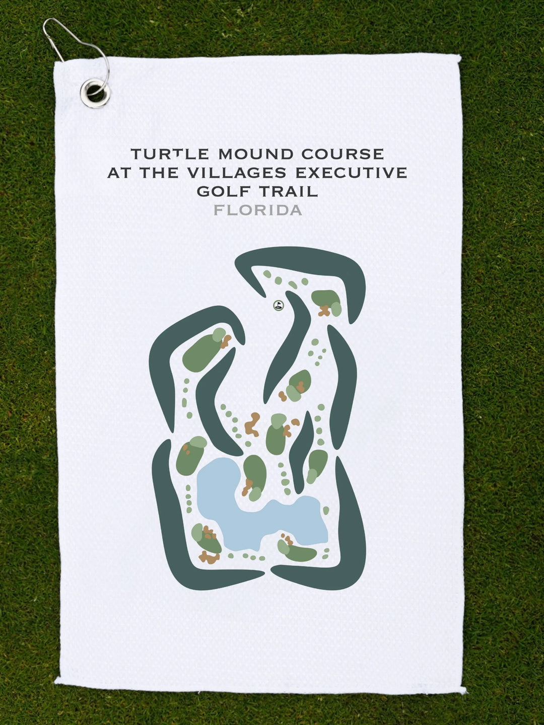 Turtle Mound Course at The Villages Executive Golf Trail, Florida - Printed Golf Courses